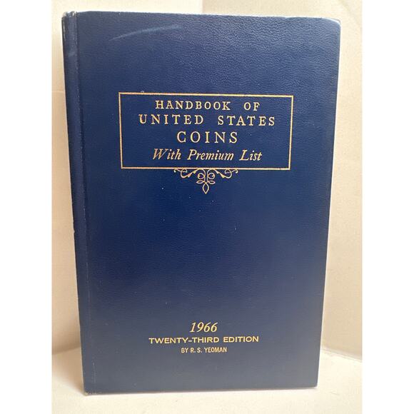 Whitman Handbook of United States Coins with Premium List 23rd Edition 1966 - Picture 1 of 7